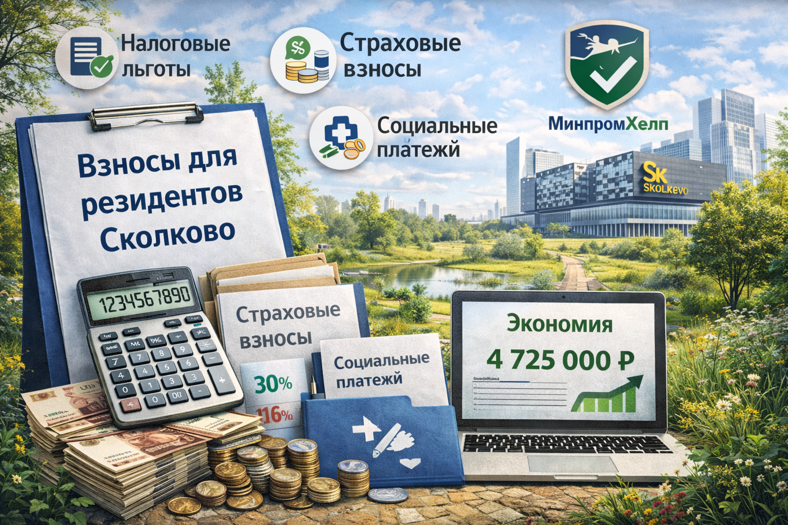 Взносы для резидентов Сколково: подробное руководство