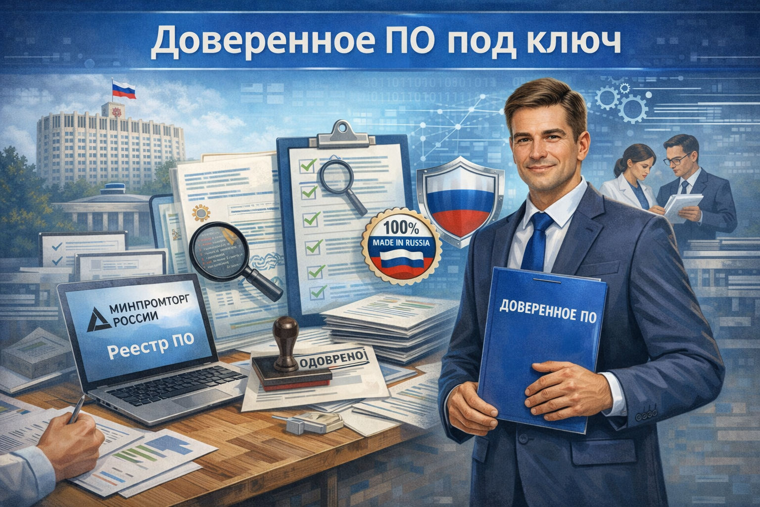 Доверенное ПО под ключ — оформление и сопровождение