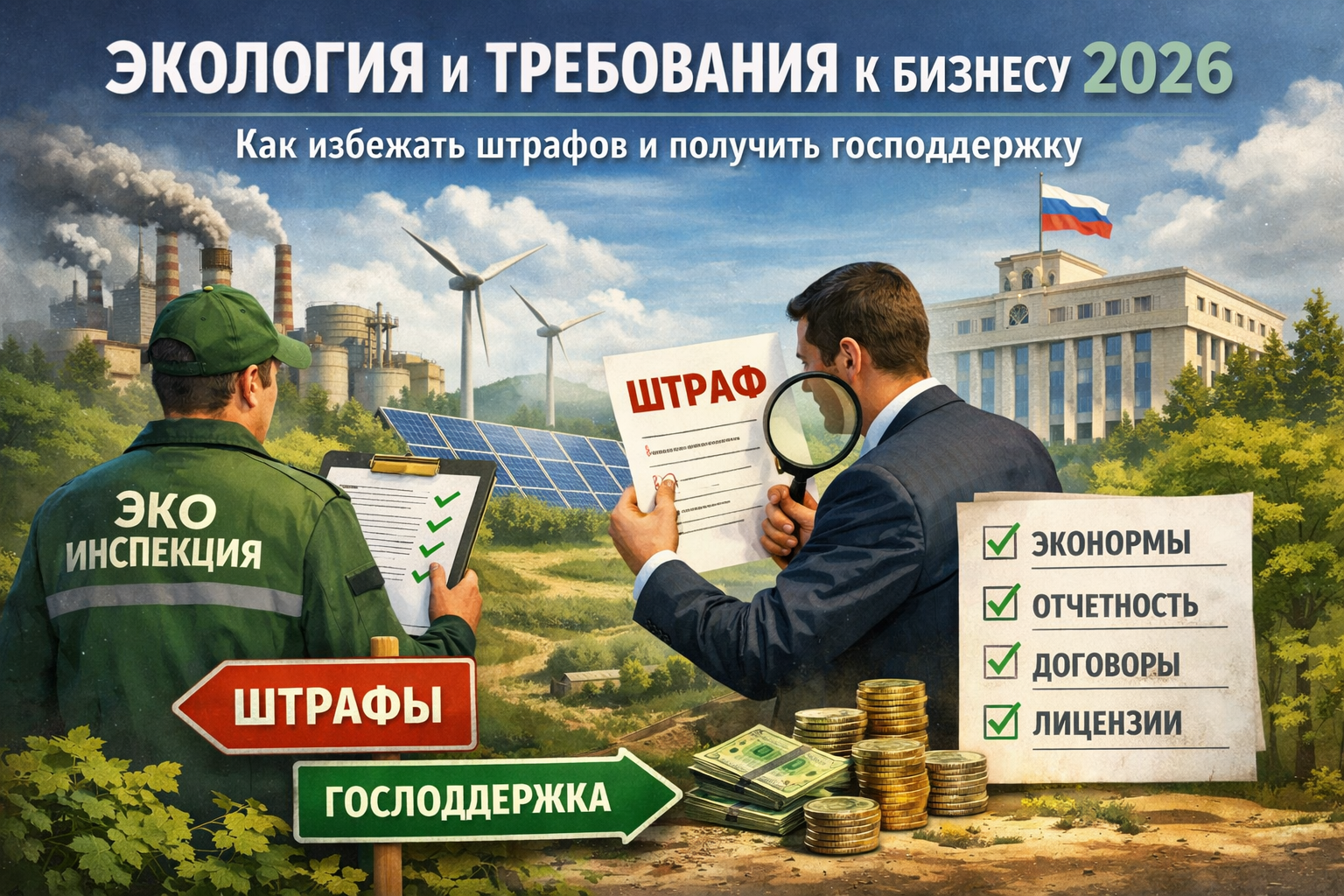 Экология и требования к бизнесу 2026 — как избежать штрафов