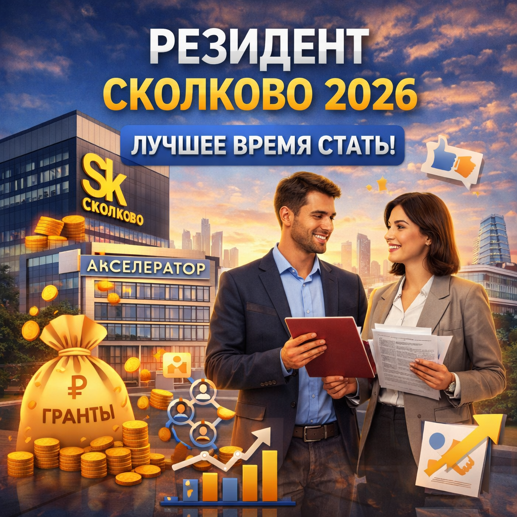 Почему стать резидентом Сколково в 2026 выгодно