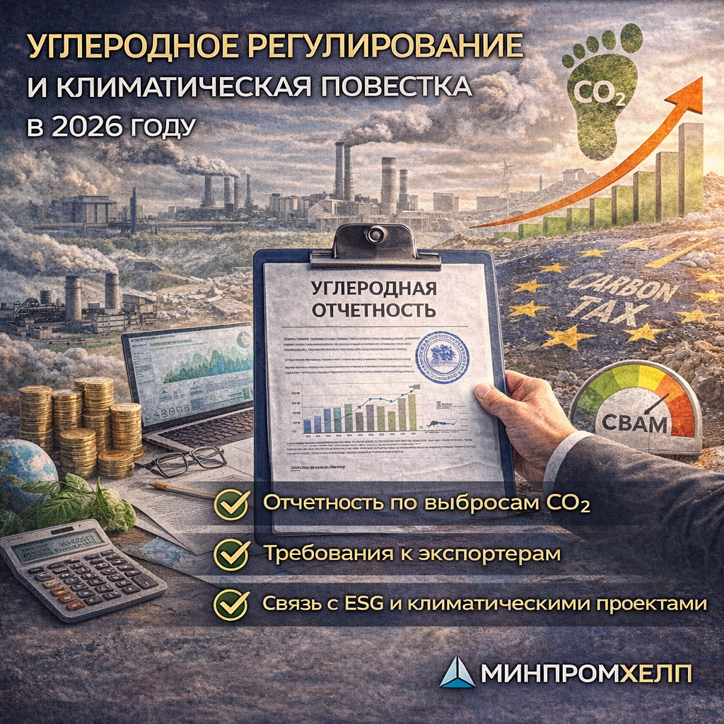 Углеродное регулирование 2026 — требования бизнеса