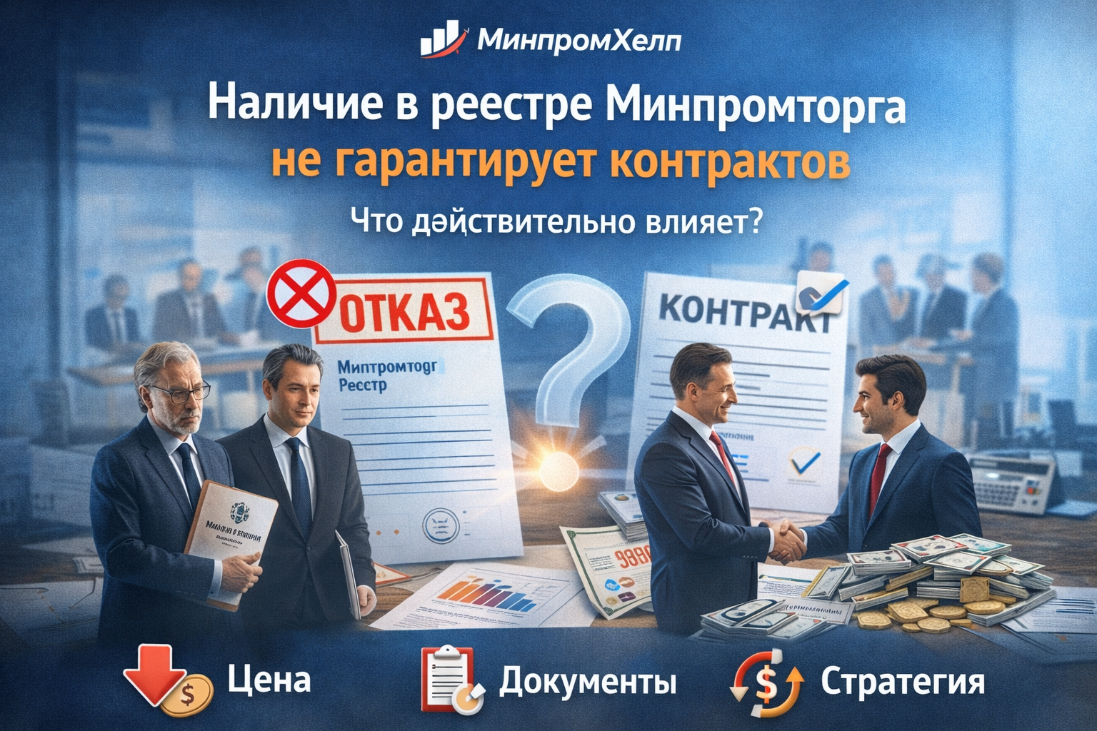 Почему наличие в реестре Минпромторга не гарантирует контрактов (и что действительно влияет)