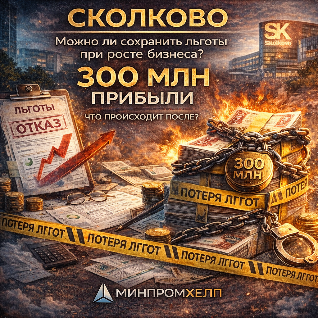 Можно ли сохранить льготы Сколково при росте бизнеса: что происходит после 300 млн прибыли
