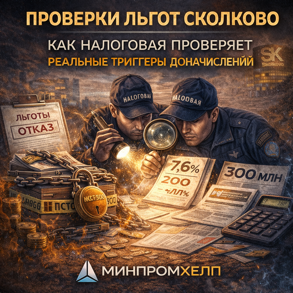 Как налоговая проверяет льготы Сколково: реальные триггеры доначислений