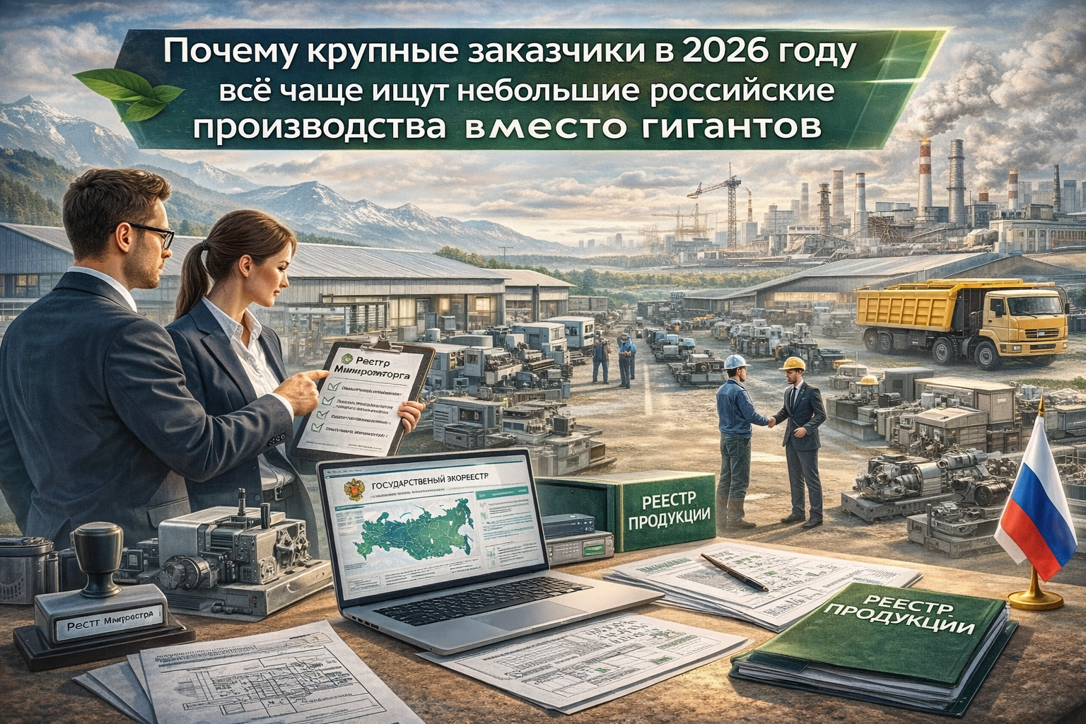 Почему крупные заказчики в 2026 году всё чаще ищут небольшие российские производства вместо гигантов