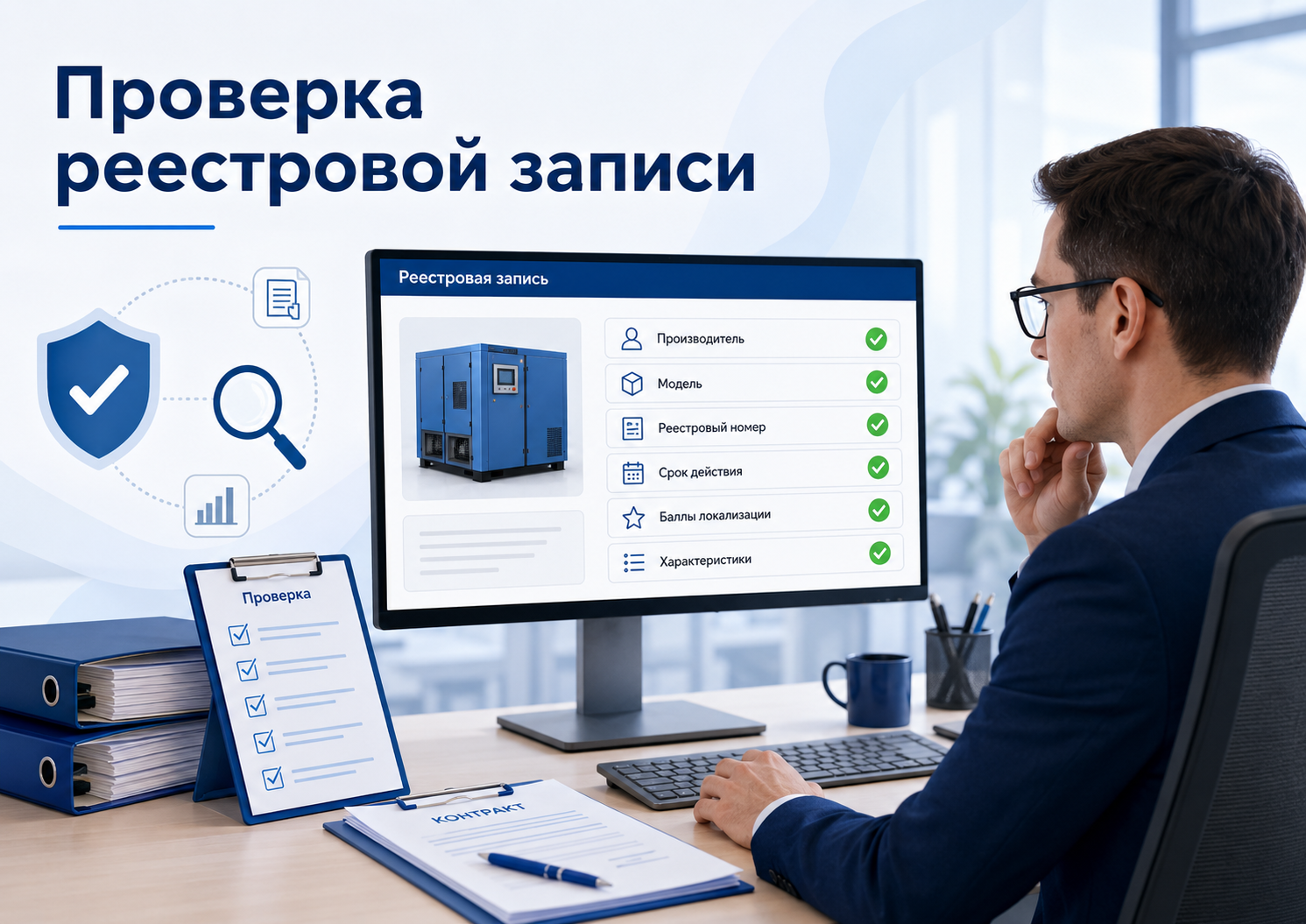 Как госзаказчик проверяет реестровую запись: взгляд с другой стороны (уникальный угол, у конкурентов нет)