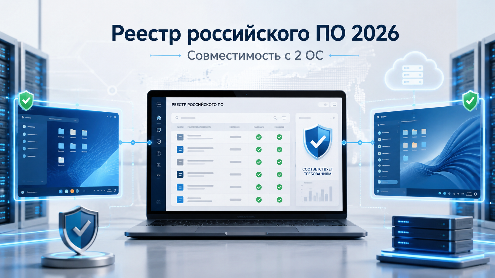 Реестр российского ПО в 2026: новые требования к совместимости с двумя российскими ОС