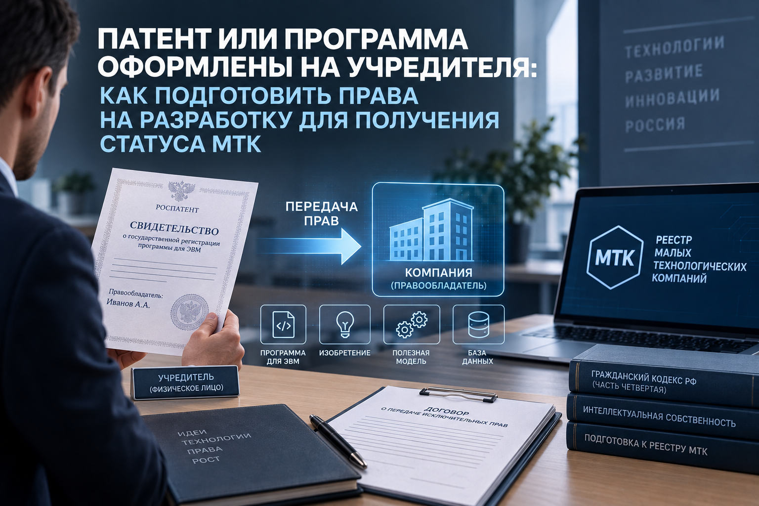 Права на разработку для статуса МТК: что проверить
